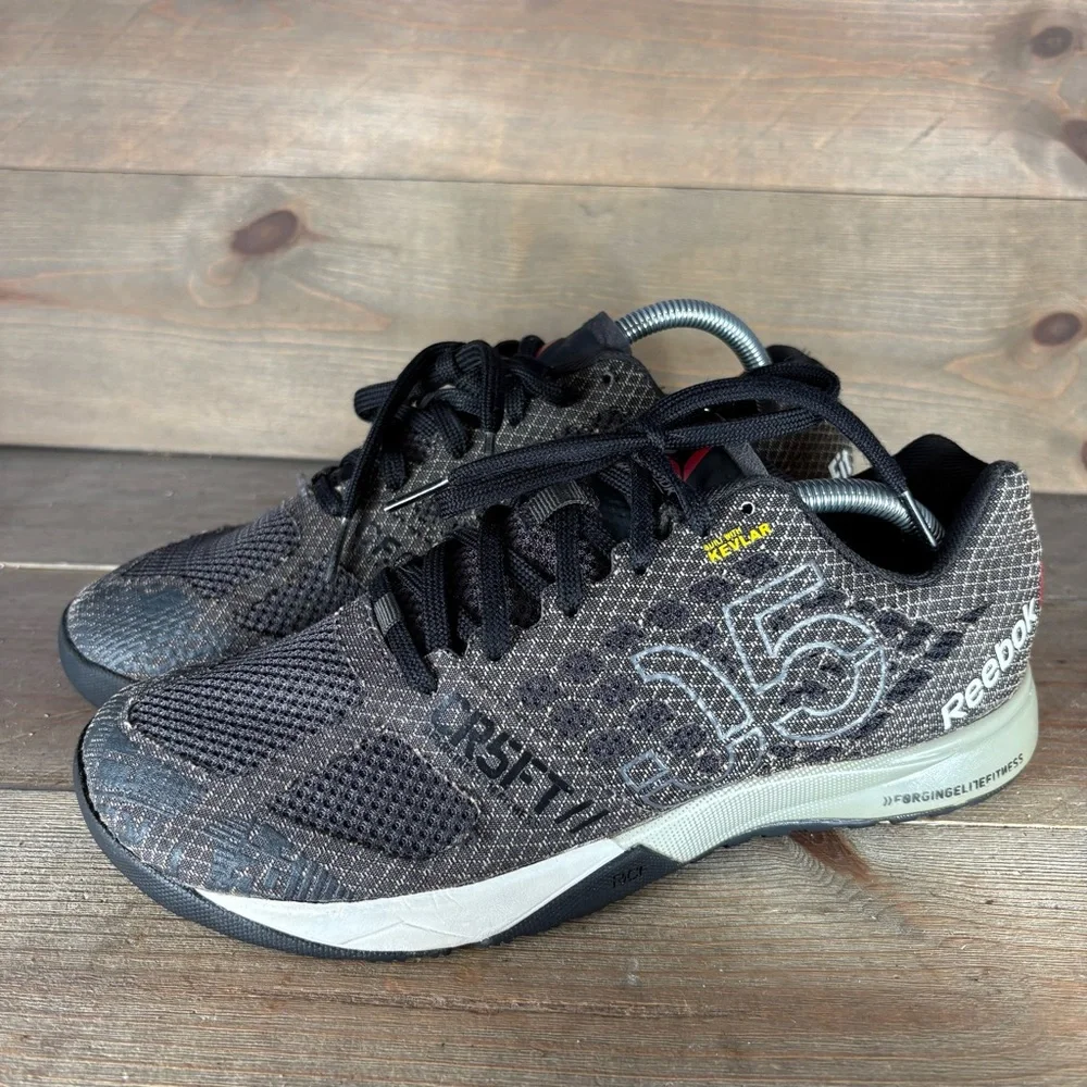 reebok crossfit nano 5.0 womens size 9.5 shoes black lifting training sneaker